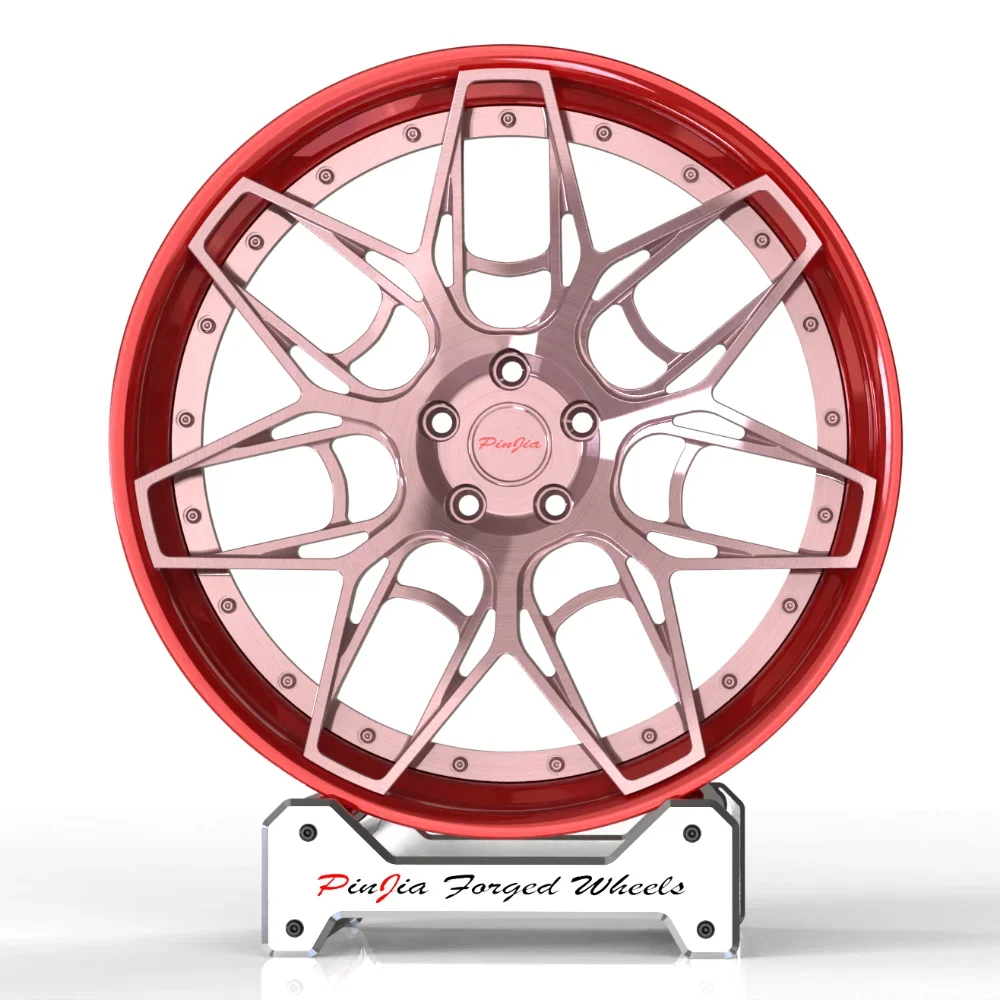 Hot selling deeply concave aluminum alloy forged wheels 19 20 21 inch 5X120 for Corvette Z06 c8 c7