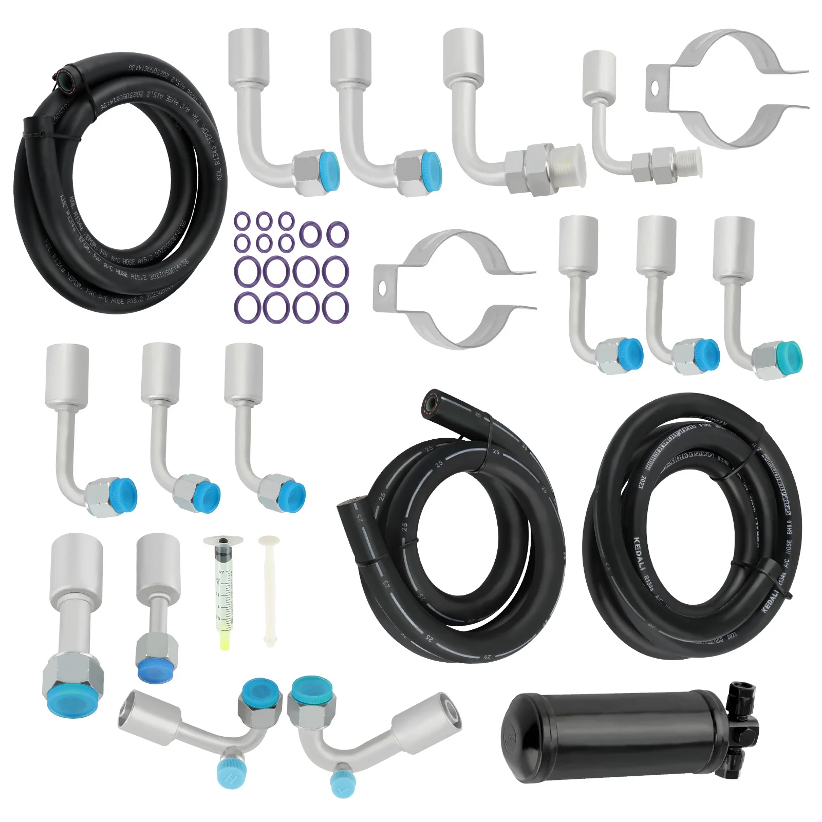 

Air Conditioning Line Kit 134A Beadlock Multiple Fittings Professional Set