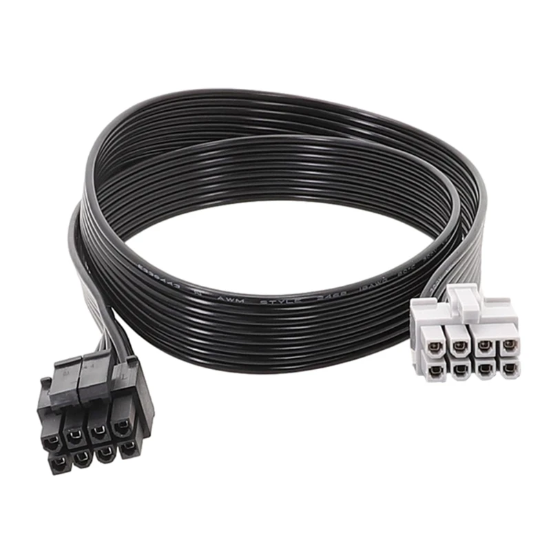 CPU 8pin to 8pin 4+4pin Module Cable 12VHPWR CPU 8Pins Power Module Cable 18AWG Durable Flat Cable Drop shipping