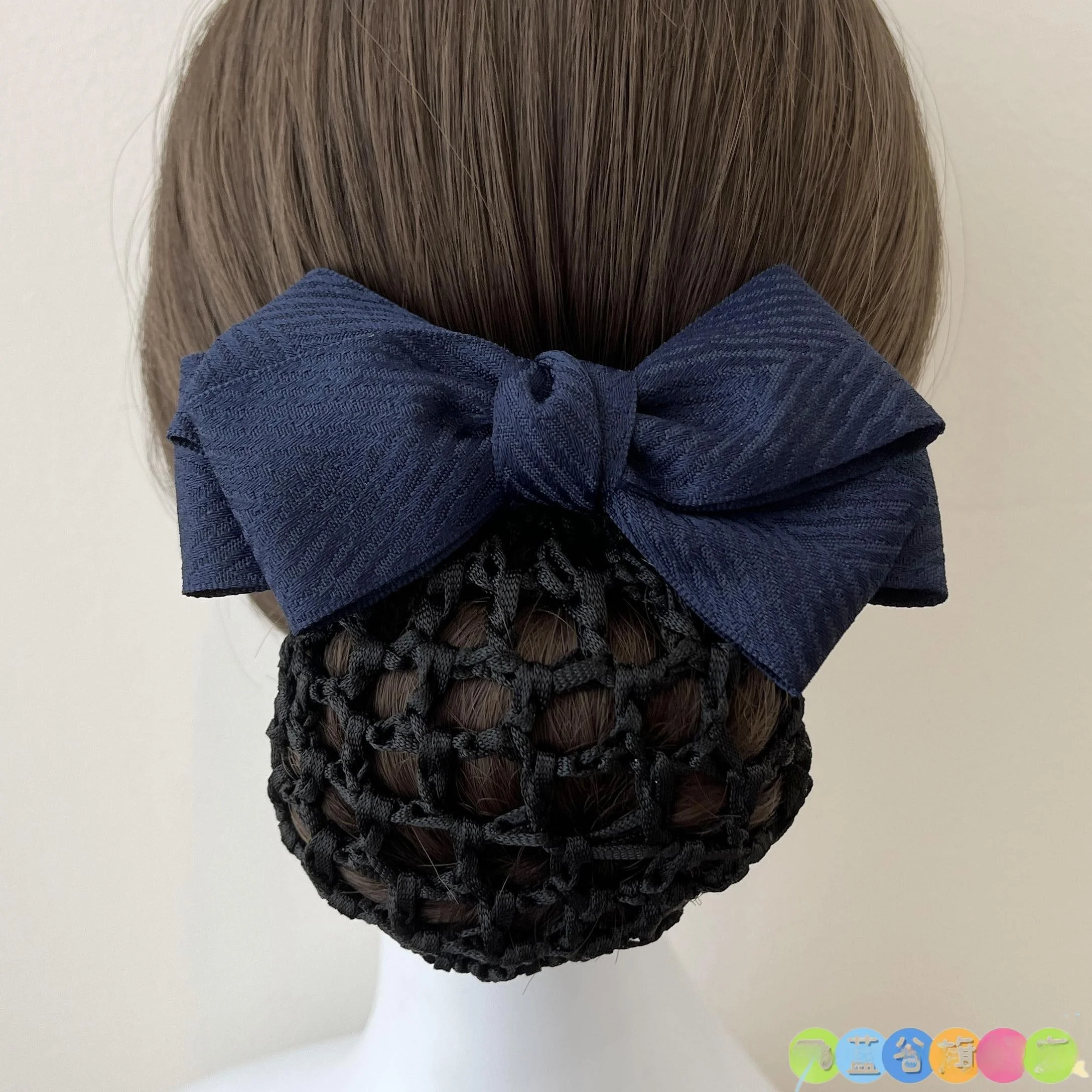 

Профессиональная женская заколка для волос с сеткой для пучка, для работы в отеле, с ощущением роскоши, модный аксессуар для волос