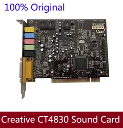 Original disassemble for Creative SOUND BLASTER LIVE CT4830 4.1 sound card working good