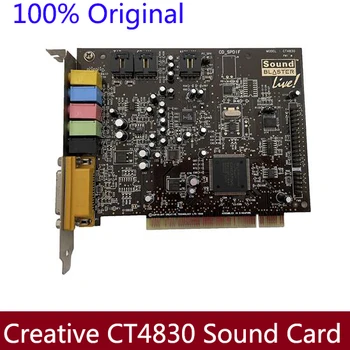 Original disassemble for Creative SOUND BLASTER LIVE CT4830 4.1 sound card working well