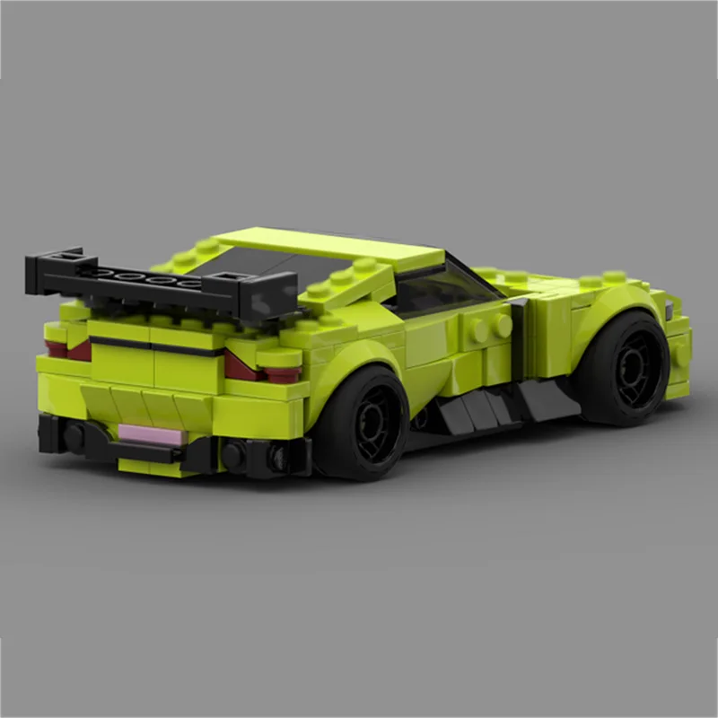 سرعة سباق السيارات نموذج MOC قوالب بناء V12 فانتاج هايبركار وحدات التكنولوجيا الأطفال هدايا العيد تجميع اللعب البدلة #3