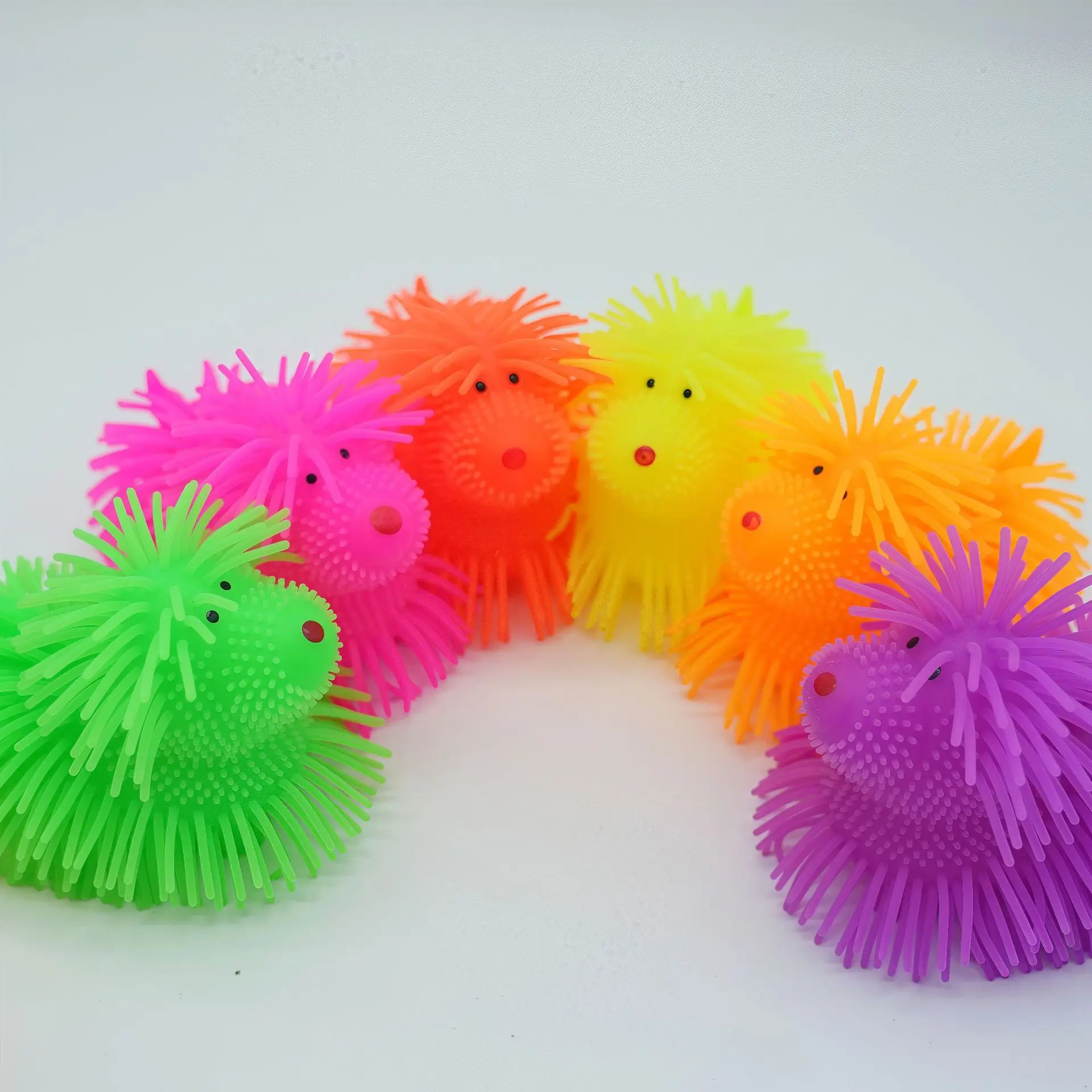 لطيف رقيق جرو/الأرنب ضغط الكرة قرصة مضحك لطيف الحيوان شائك الكرة متوهجة الحسية اسفنجي تململ الإجهاد الإغاثة الاطفال الهدايا #4