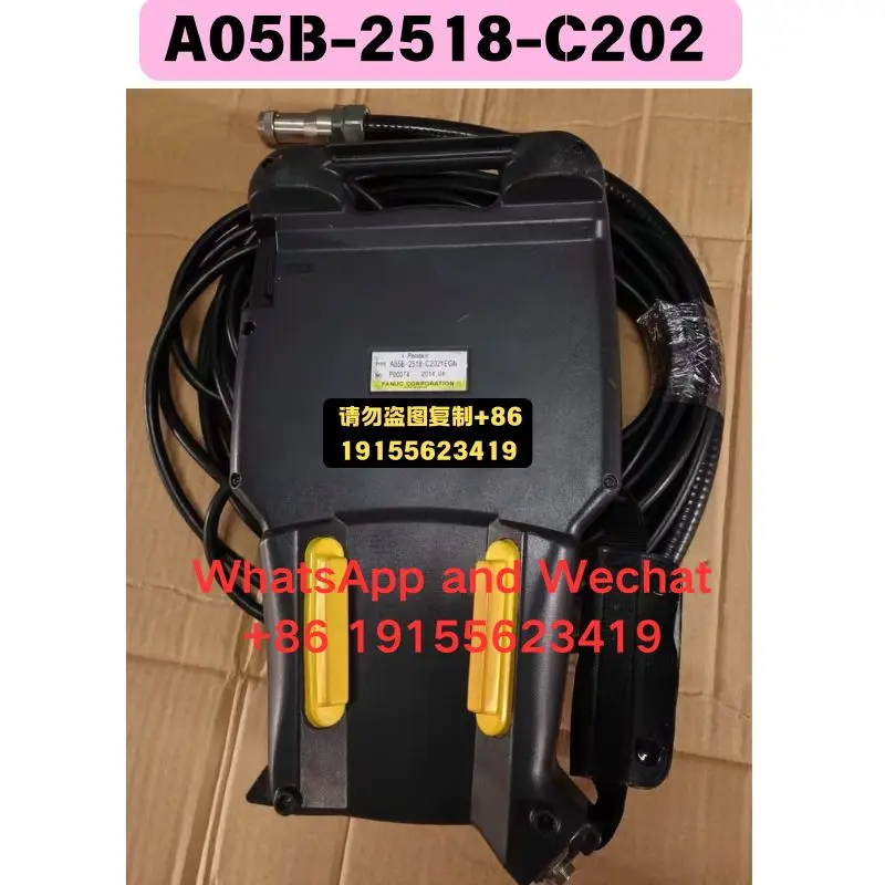Used OEM disassembled parts A05B-2518-C202 Teach Pendant Functional test OK Quick delivery