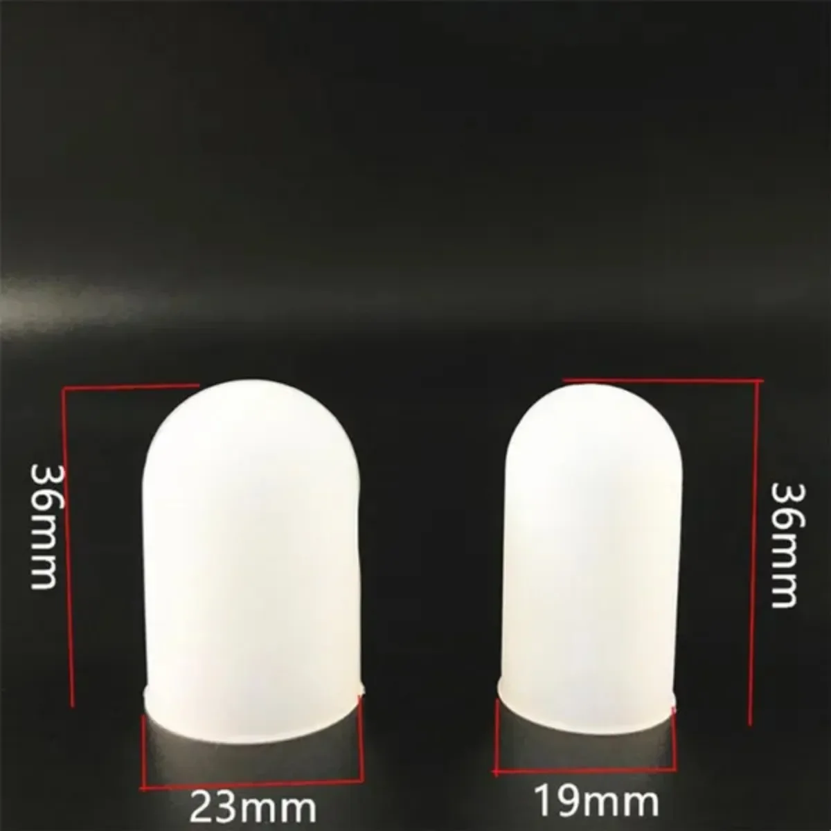 5Pcs Silicone Finger Protectors High Temperature Resistant Non-Slip Finger Caps for Cooking Baking