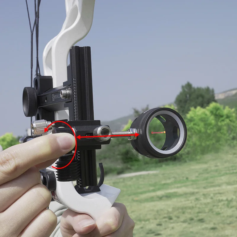 Sanlida Archery X8 Compound Bow Sight Easy Setup 6\