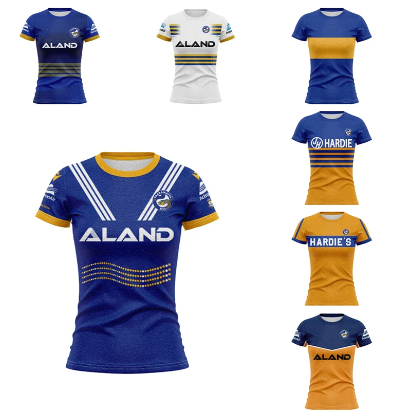 

Parramatta Eels 2024 Women's Vintage Home and Away Kits High Quality Multiple Styles/Legion/Parramatta Eels