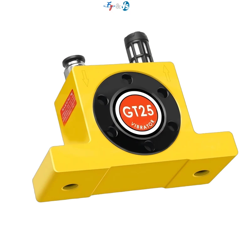 GT-8/10/13/16/25/32/48/60 Pneumatic Turbine Vibrator, Industrial Air Operated Vibration Motor for Hopper, Silo & Conveyor