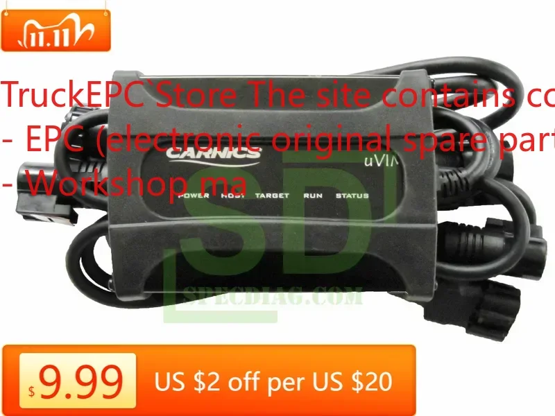 

ДИАГНОСТНЫЙ КОМПЛЕКТ TruckEPC DOOSAN (uVIM) для SCAN 200