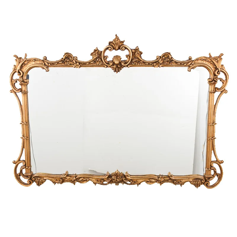 Makeup mirror household living room entrance fireplace decorative