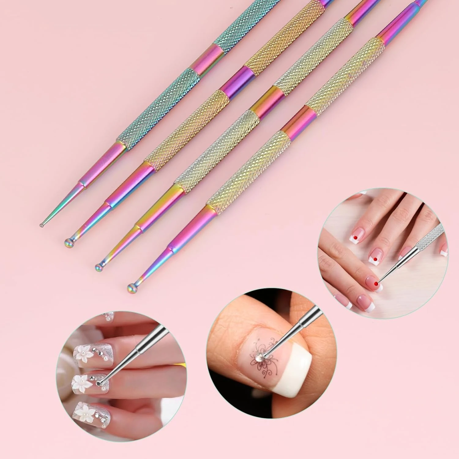 ปลดล็อคศักยภาพความคิดสร้างสรรค์ของคุณด้วยชุดเครื่องมือทําเล็บและดินเหนียวอเนกประสงค์ - เหมาะสําหรับงานแต่งเล็บและประติมากรรม DIY