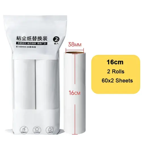 Long Handle Lint Roller Brush Pet Hair Remover Roller Retractable Dust Hair Roller Stick Tearable Clothes Bed Hair Removal Brush - Image 14