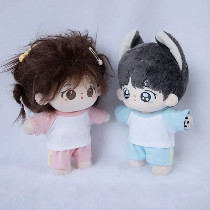 Mini 10/15/20cm Labubu Clothes Plush Doll\'s Outfit Accessories Leisure Sports Colored Shorts for Labubu Dolls Fans Gift