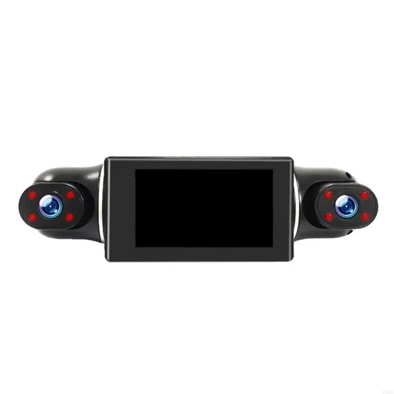 

D5QE Upgrades High Resolution Car Video Recorder with 4 Way Cameras Family Road Trip Recorder Multiple Camera Vehicle Dashcam