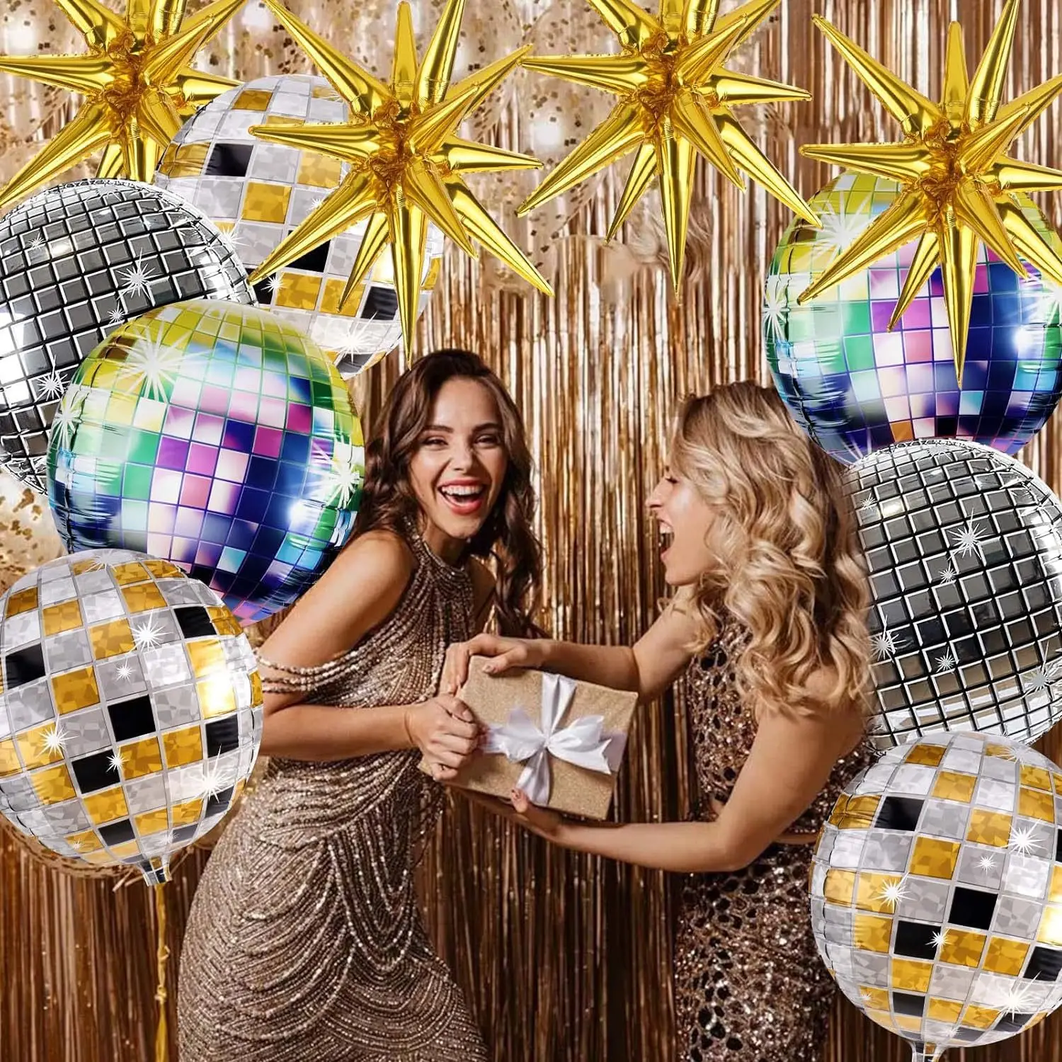 12 Pcs Disco Ball B…