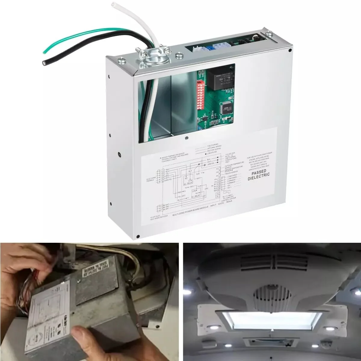 

TM 3312020.000 RV Thermostat Control Board Fit The Duo Thermal 13, 500 BTU and The 15, 000 BTU air conditioners