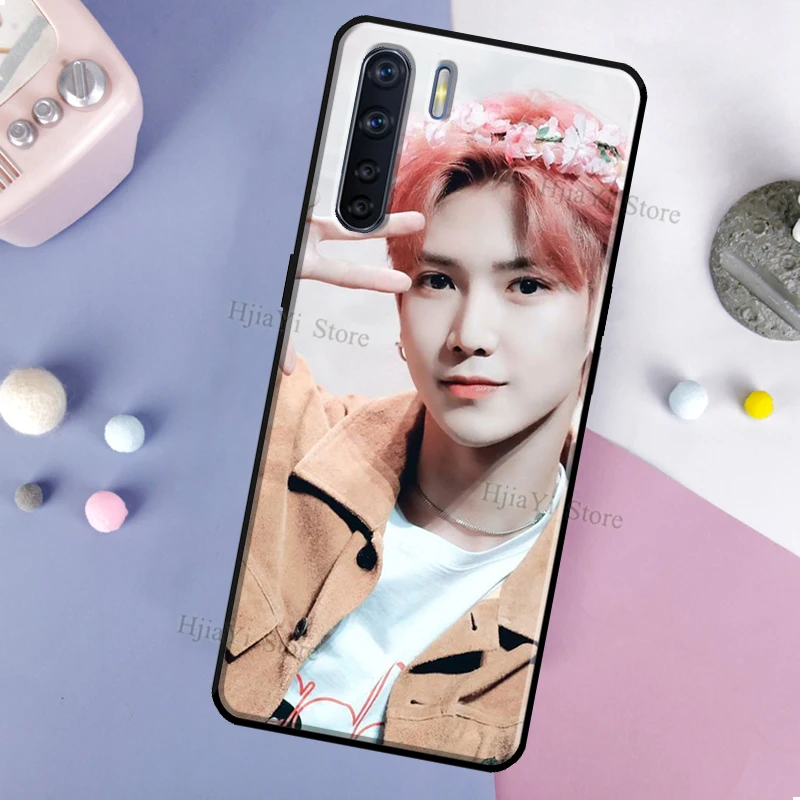 Ateez San Yeosang Mingi Case For OPPO Reno 2 Z 4 Pro A5 A9 A31 A53 2020 A1K A3S A5S A15 A52 A72 A83 F5 F7 Cover