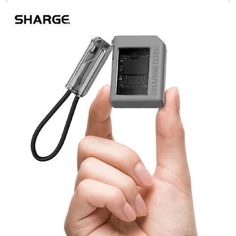 SHARGE-SSD Enclosure for Laptop, External SSD for PS5 Game Camera, NVMe…