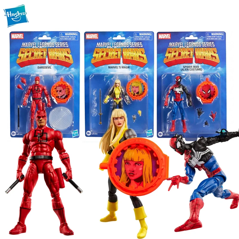 hasbro-marvel-ml-avengers-series-anime-secret-war-daredevil-mystery-guest-spider-man-symbiote-absorber-action-figure-toys