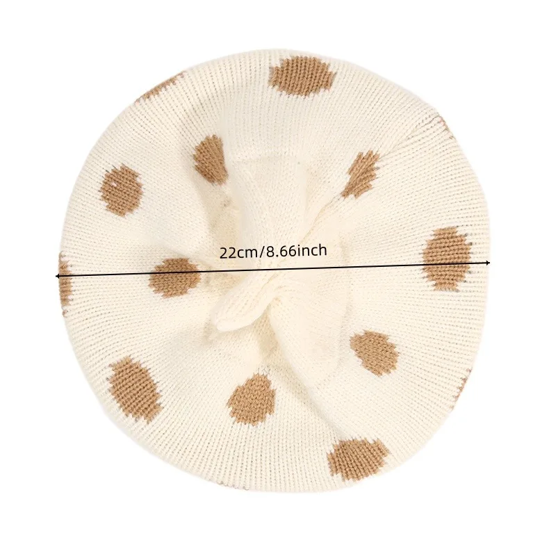 جديد الخريف الشتاء الطفل القبعات نقطة الفتيان والفتيات محبوك قبعة في الهواء الطلق الدافئة الكروشيه بيني قبعة في الهواء الطلق موضة الاطفال قبعة غطاء رأس