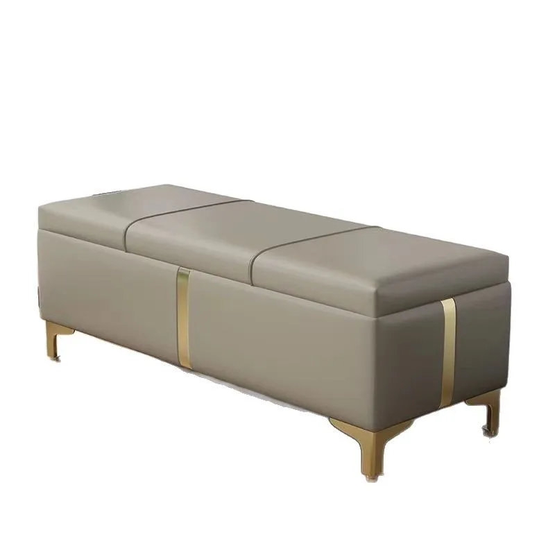 

Shoe changing stool Home door Multifunctional storage Shoe cabinet Clothing store Fitting room Long strip storage sofa