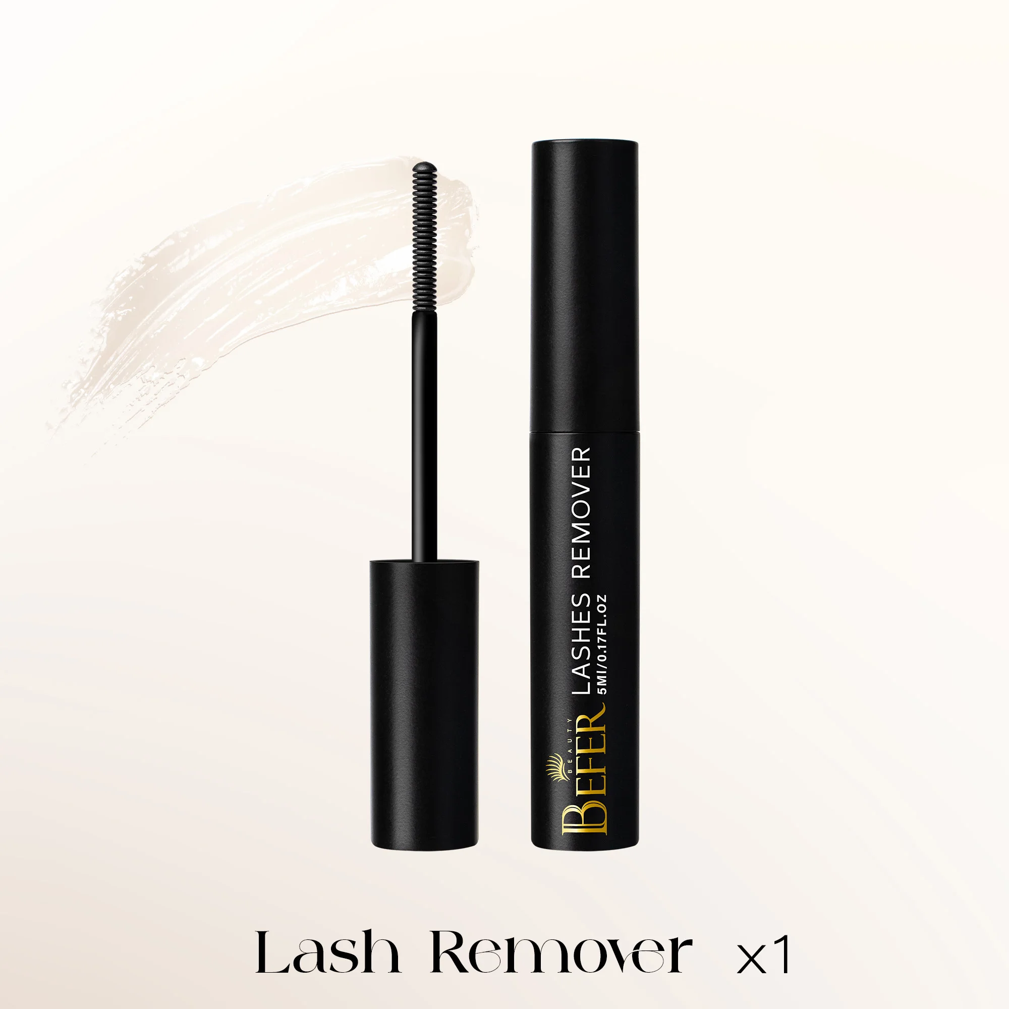 BEFER Kleber für Wimpern, 2-in-1-Wimpernbindung und Dichtung, Wimpernkleber + Wimpernentferner, wasserfester Wimpernkleber, starke feste Wimpern