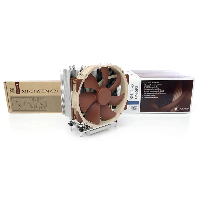 Imagem -03 - Noctua Nh-u14s Tr4-sp3 Cpu Radiador Seis Tubos de Calor Processo de Refluxo Completo Ajustar Aao Frame Design Sso Bearing Anos de Garantia