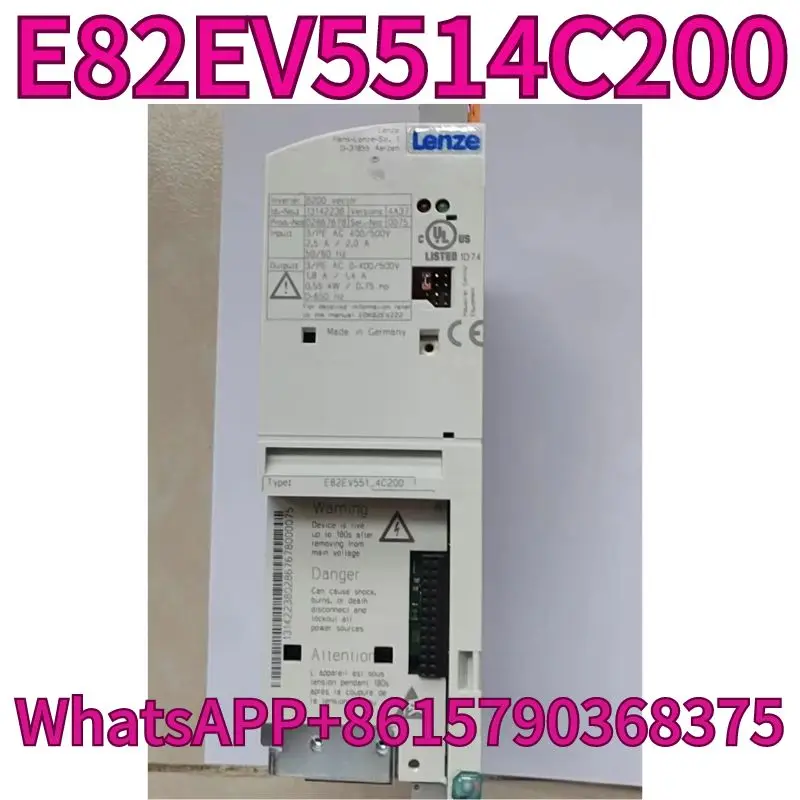 

Used E82EV5514C200 frequency converter tested OK and shipped quickly