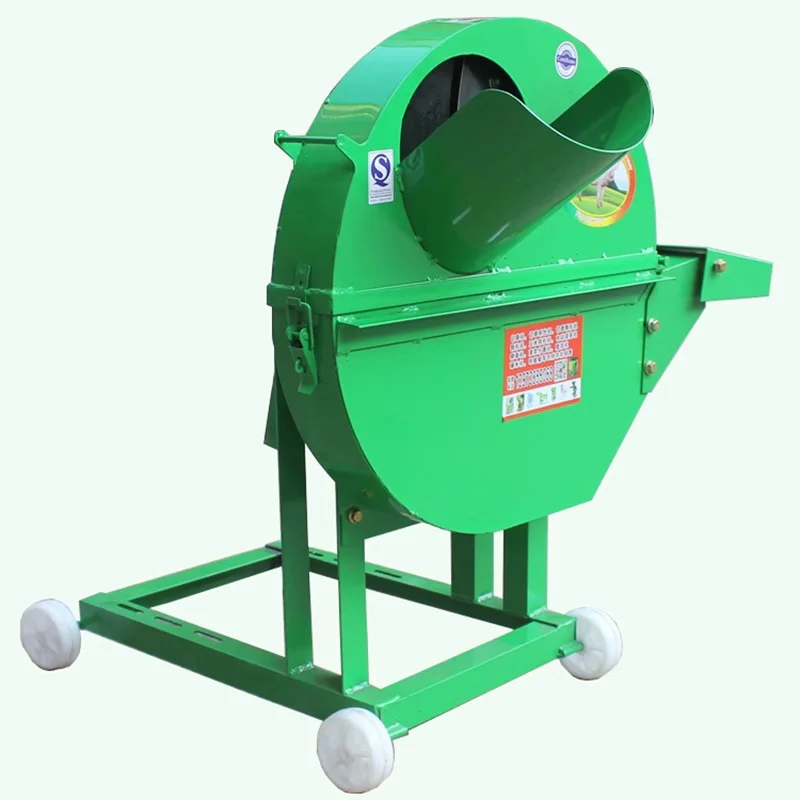 Máquina cortadora de tallos de plátano y plátano con motor, cortador de árboles de paja y plátano, maquinaria para triturar ganado y ovejas, cría de heno