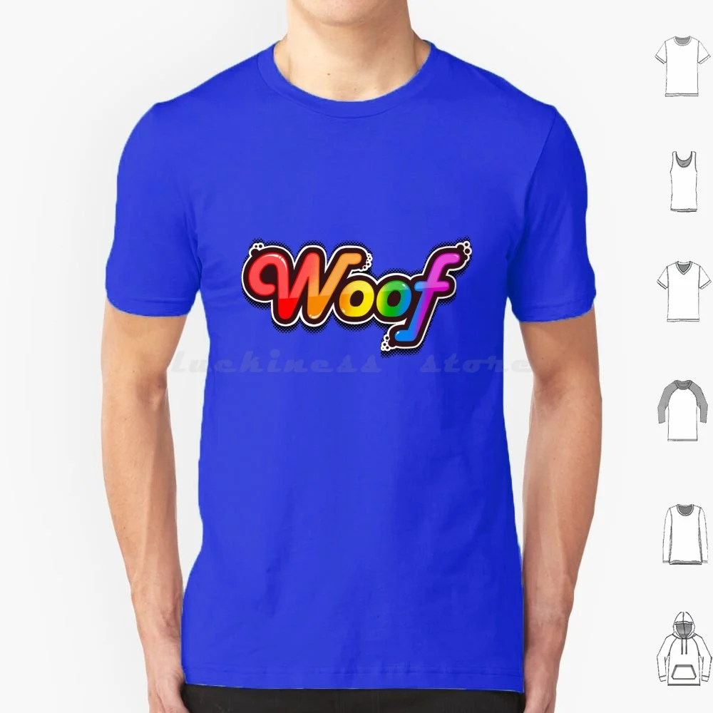 Woof T Shirt Men Women Kids 6xl Bear Week Happy Bear Sitges Pride Rainbow Woof Bear Pride Bear And Chaser Happy Bear Bearbow