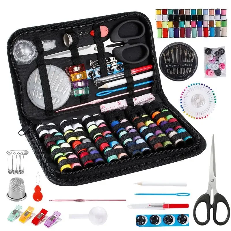 

Sewing Kit Sewing Tool Set Large-capacity hand-held portable sewing bag home hand-mending set sewing thread home kit