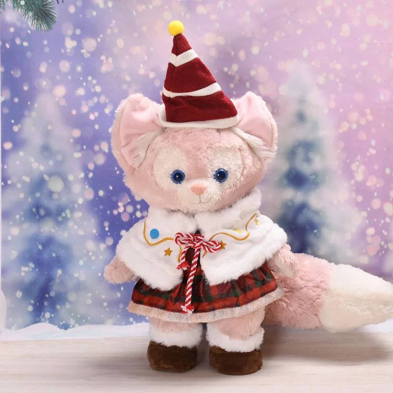 Ubranka dla lalki Linabell 40 cm, świąteczne stroje, peleryna, pluszowa sukienka, zestaw płaszcza, przebrania, ubrania dla lalek, akcesoria dla lalek