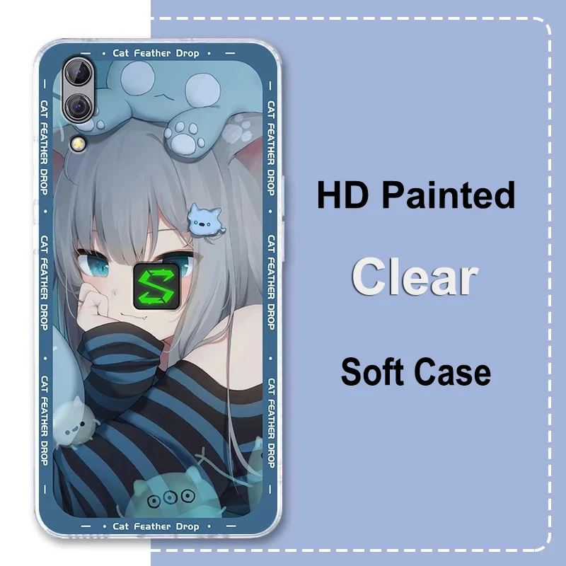 For xiaomi mi Black Shark 2 Case Blackshark 2 TPU soft Back Cover Black Shark 2 Pro Game Phone Shell 6.39\