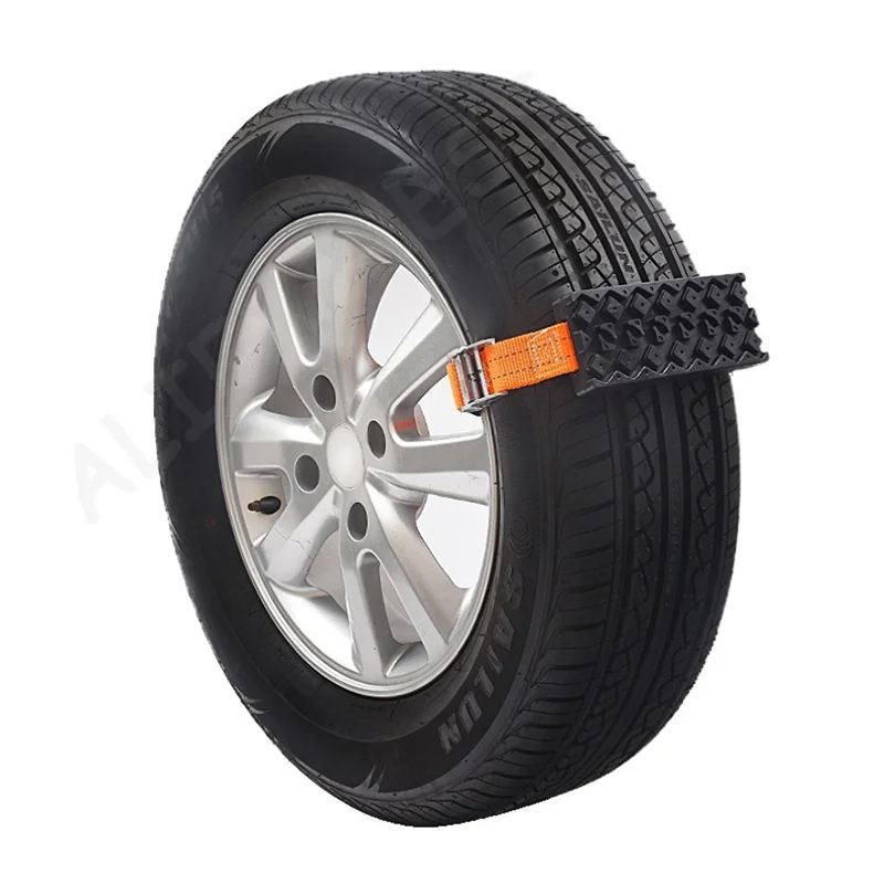 New Mud Sand Snow Tire Ladder Off-Road Vehicle Emergency Tracks Chain Non-Slip Traction Mat Car Recovery Traction Boards - view 2