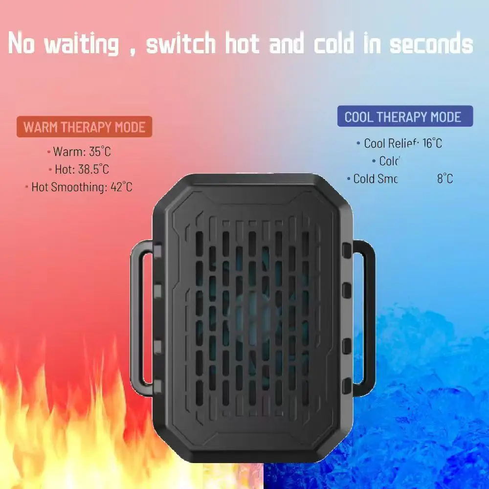 Portable Rechargeable Hot Compress Cervical Spine and Lumbar Spine Ice Compress Semiconductor Cold and Hot Intelligent Device
