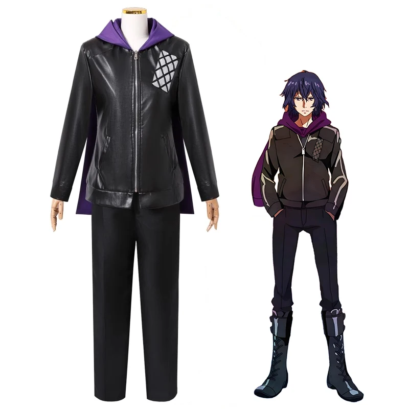 

Kirishima Ayato Cosplay Costumes Faux Leather Coat Anime Tokyo Ghoul Role Play Uniform Halloween Carnival Party Outfut For Men