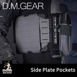 DMgear Tactical Gear Side Plate Pockets for Cummerbund Hunting Equipment Accessories Wargame Airsoft JPC FCPC FCSK AVS Vest