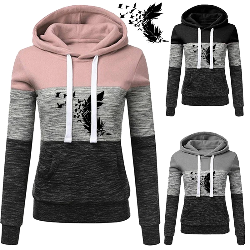 Mode Dames Hoodies Streetwear Casual Sweatjasje Dames Full Mouw Trui Met Capuchon