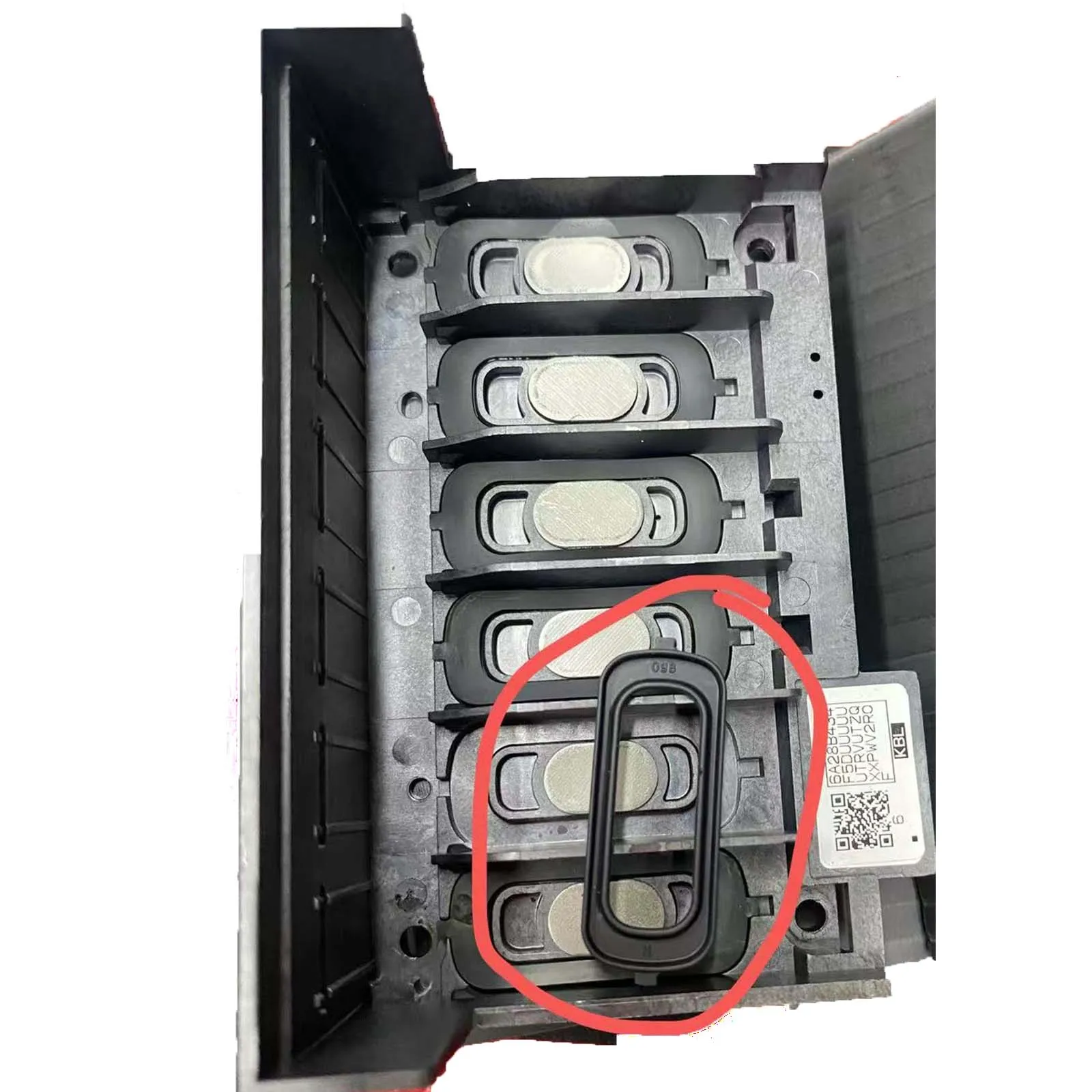Guarnizione della testina di stampa da 6 pezzi adatta per Epson Ecotank ET 7750 8500 8550 7700