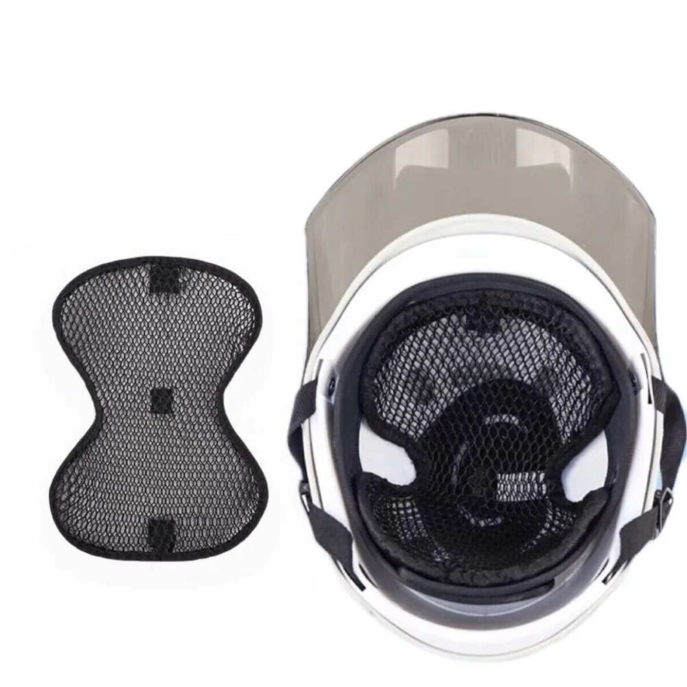 

Мягкая Нескользящая вставка для мотоциклетного шлема, подкладка для мотоциклетного шлема с сотовой структурой, дышащая сетка, впитывающая пот подкладка, изоляционная подкладка для шлема
