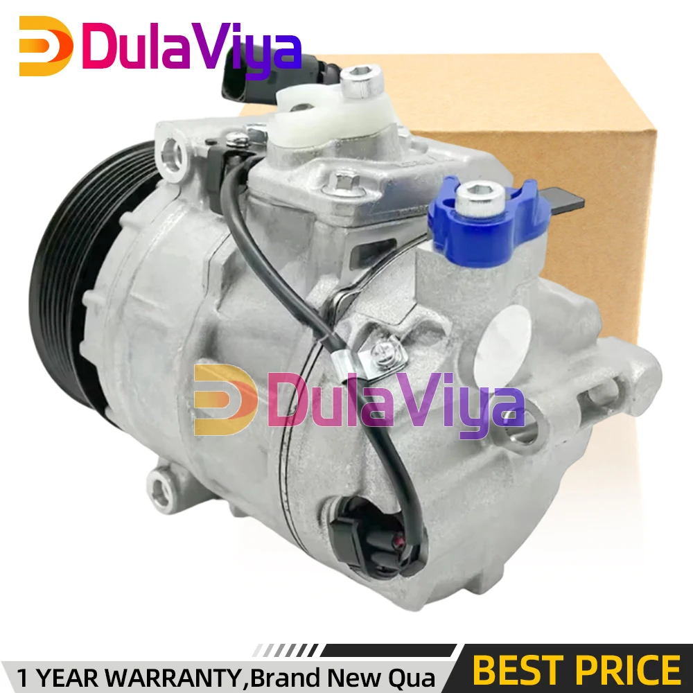 

Компрессор переменного тока с 7 канавками для Porsche Panamera 2017 Cayenne DCP28010 94812601100 94812601101 7L5820803 7L5820803A