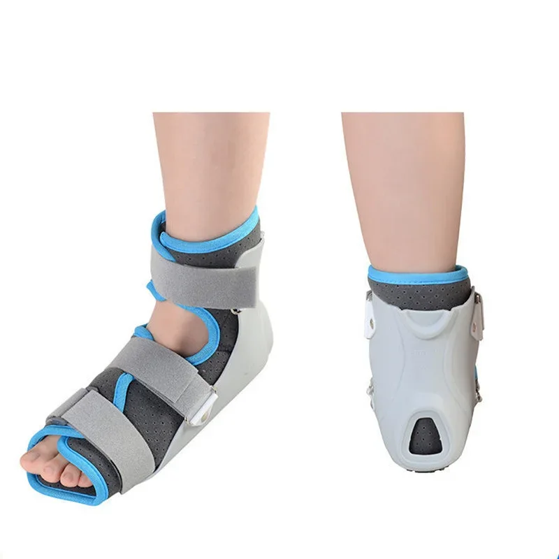 

Medical Ankle Injury Orthopedic Support Brace Adjustable Foot Wrap Fracture Stabilizer Sprained Fixed Splint Foot Drop Corrector