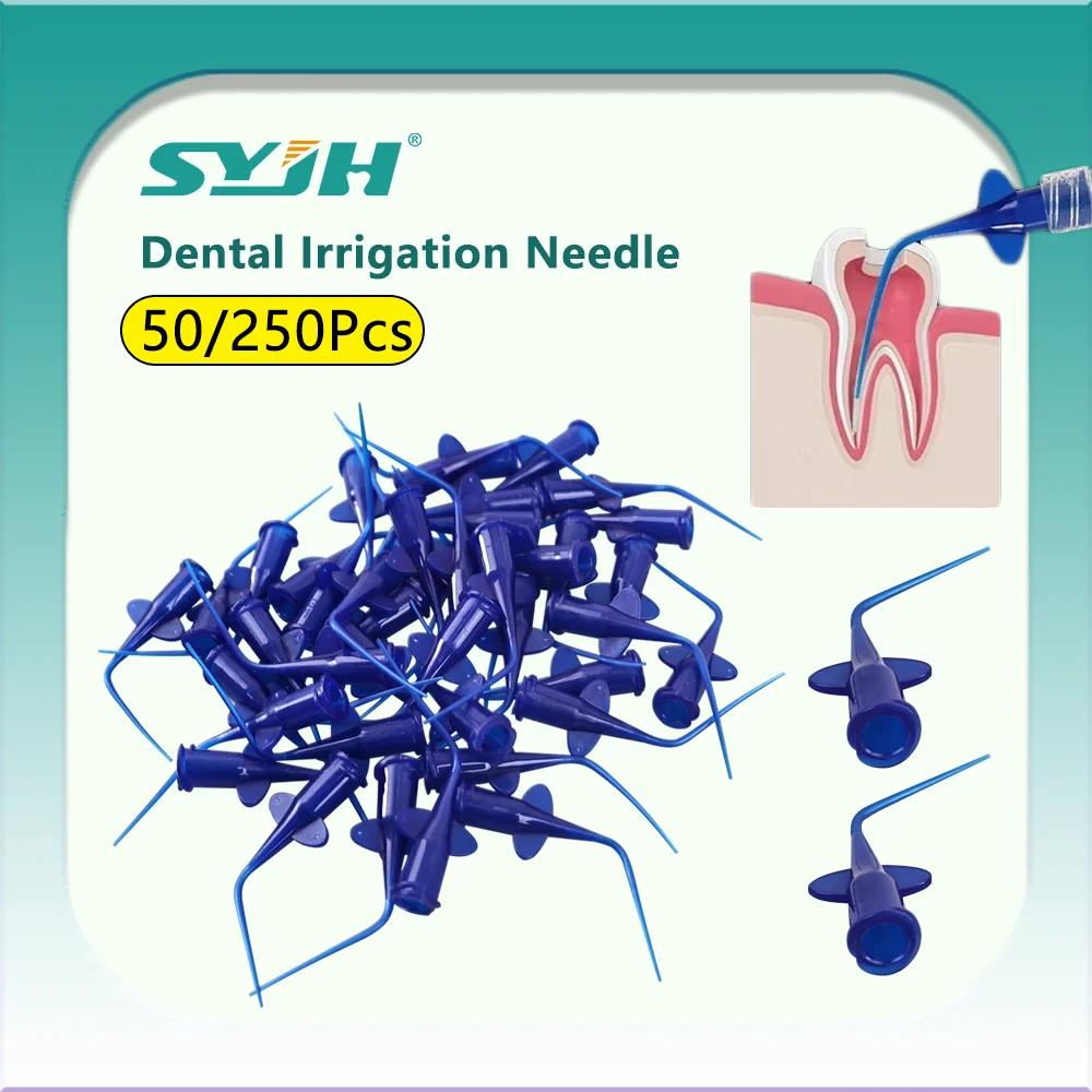 

50/250Pcs SYJH Disposable Dental Butterfly Needle 0.25mm Endo Irrigation Root Canal Syringe Tip Periodontal Delivery Tool
