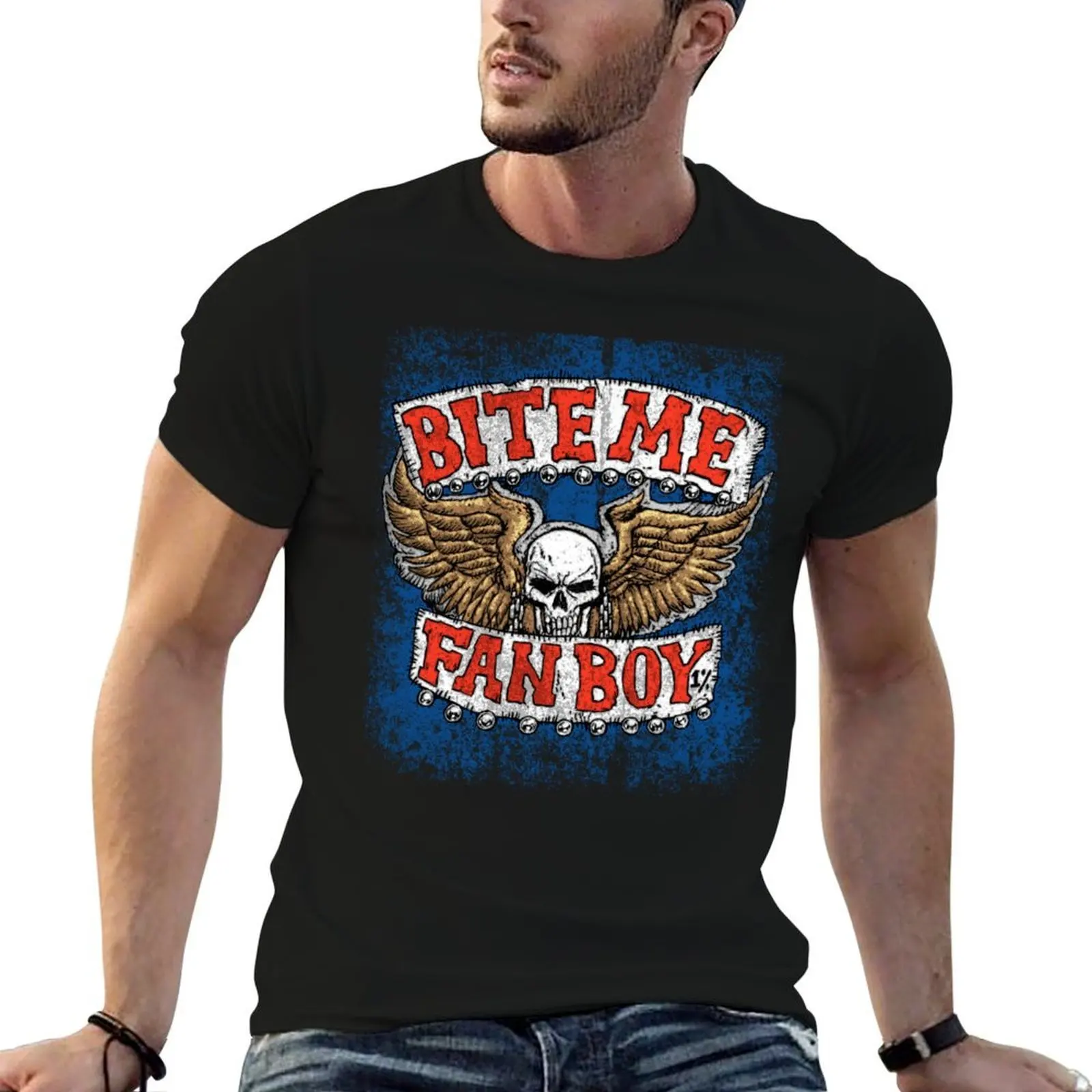 

ME shirts shirts man pack BITE for man FANBOY! t T-Shirt shirt t man t cotton cotton plain