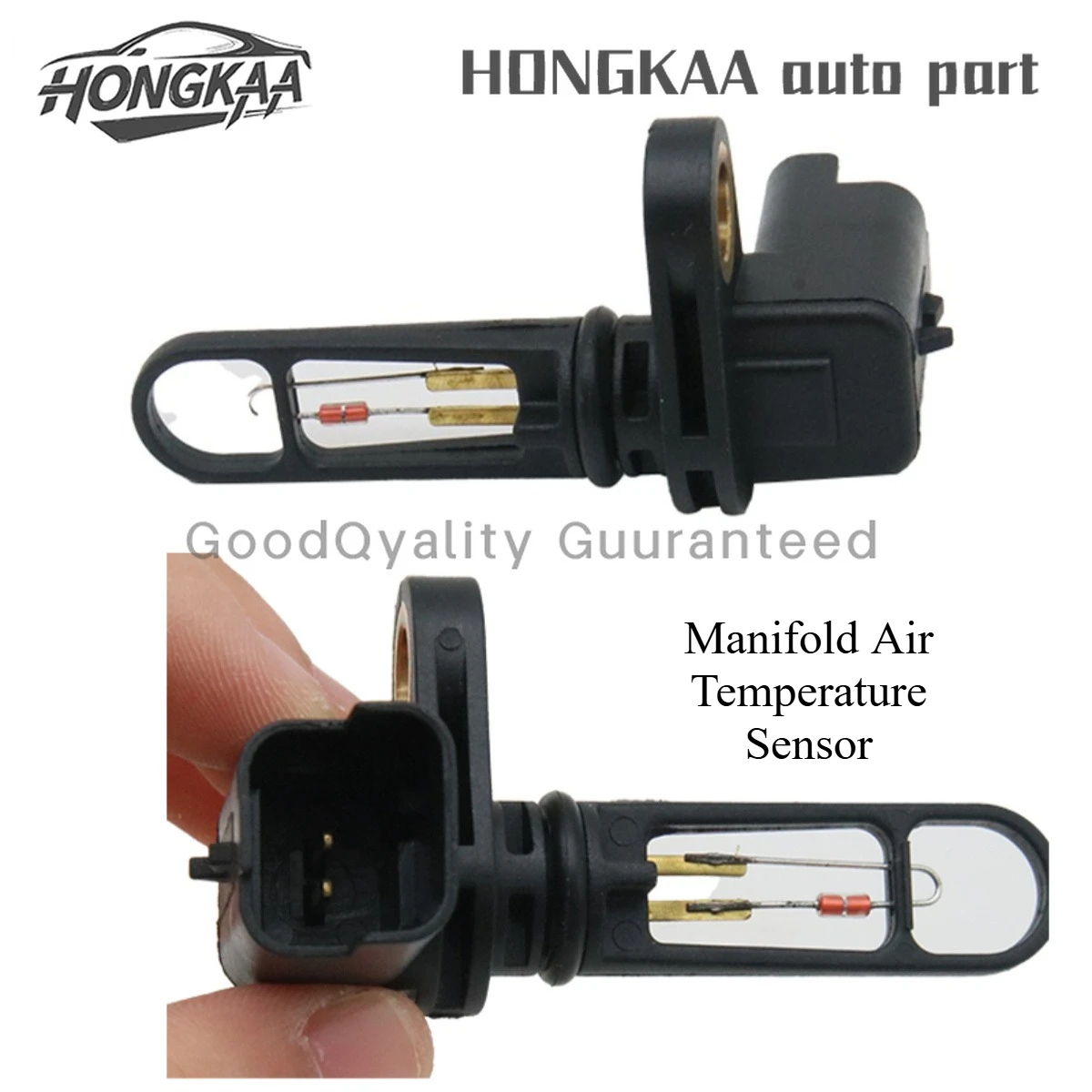 Manifold Air Temperature Sensor 9664612580 for Citroen Berlingo C1-C6 C8 Dispatch Xsara Fiat Ford Fiesta Galaxy Peugeot 206 207