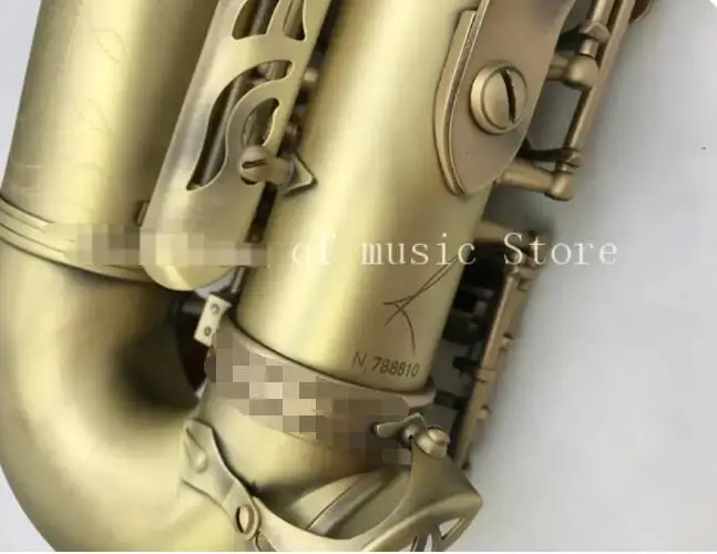 Alto Saxophone Reference SAS-54 Antique Copper Plated E-flat Professional Musical Instrument With Mouthpiece Reed Neck Free Ship