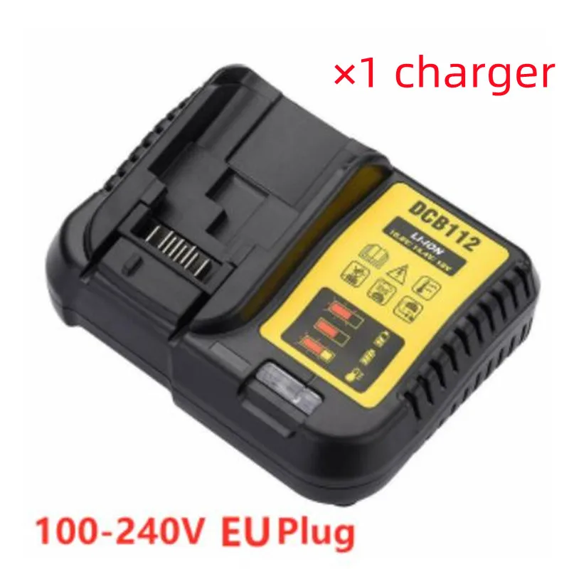 2A DCB112 Replace Battery Charger For Dewalt Li-Ion Battery 10.8V 12V 14.4V 18V 20V DCB200 DCB101 DCB115 DCB107 DCB105 DCB140