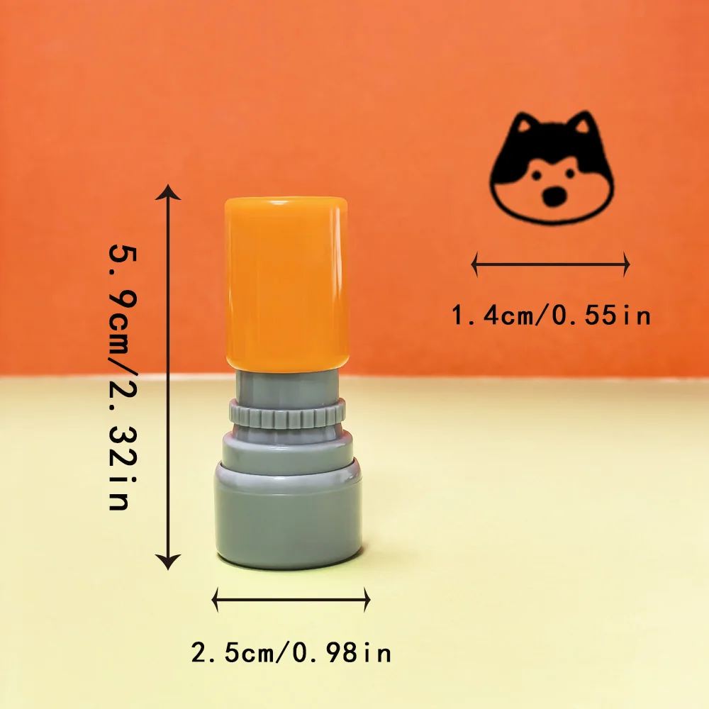 Dog Pattern Small Seal Class Activity Breed Dog Identification Teacher Encourages Stamp Pet Dog Seal Animal Stamp Funny Dog Seal