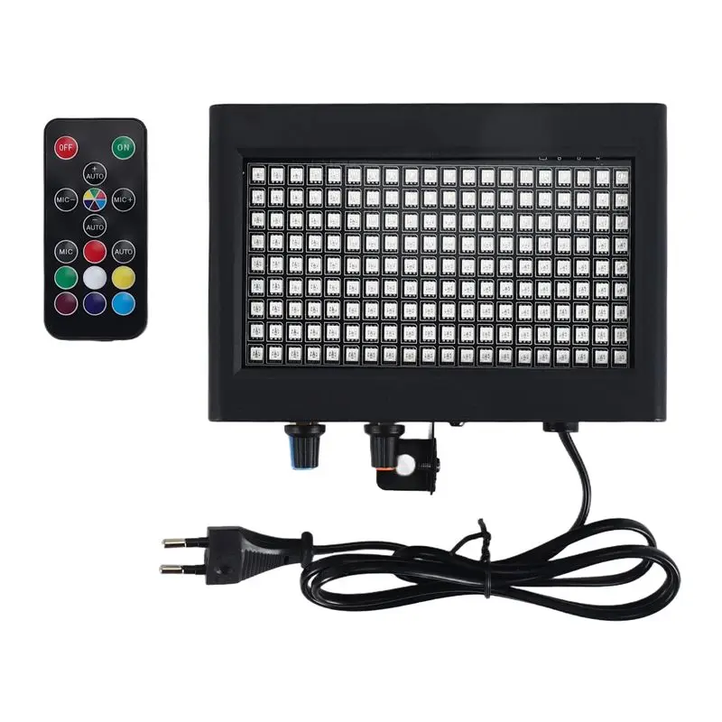 

Портативный стробоскоп AT21-180 с LED-подсветкой, 35 Вт, RGB, дистанционное управление, звуковое управление, регулировка скорости стробирования, для сцены, дискотек, баров, вечеринок, клубов (ЕС)